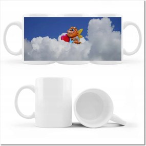 Ámor mintás bögre