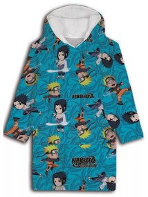 Naruto Chibi belebújós plüss polár takaró, poncsó 7-14 év
