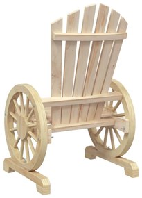 tömör fenyőfa kerti Adirondack szék