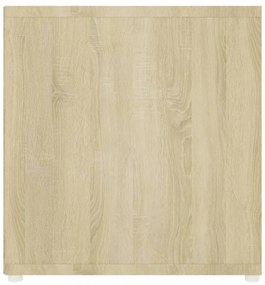 sonoma tölgy színű szerelt fa TV-szekrény 107 x 35 x 37 cm
