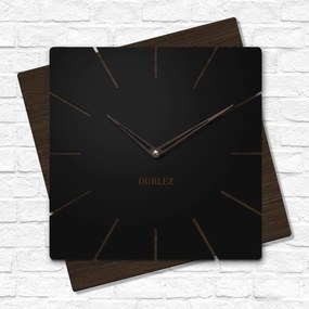 DUBLEZ | Egyedi fa falióra - Diagonala