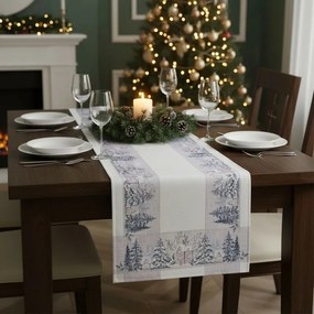 Karácsonyi futószőnyeg Téli nosztalgia, 40 x 140cm