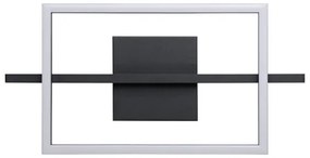 Eglo 901115 - LED Dimmelhető mennyezeti lámpa AMANDOLO LED/17W/230V fekete + + távirányító