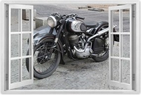 Poszterek 120x80 Klasszikus motorkerékpár Motor