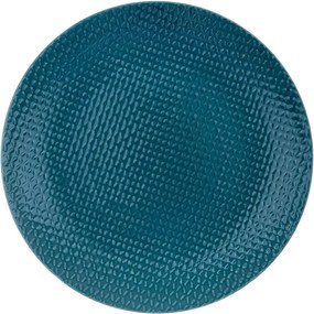 Ebédlő tányér Kerámia Kék Relief 27 cm Orion