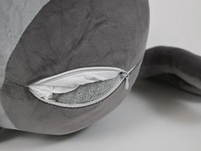 Plüss PÓK szürke babatakaróval belül