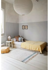 Kék-krémszínű mosható kézi szövésű pamut szőnyeg 140x200 cm Gastro Vintage Blue – Lorena Canals