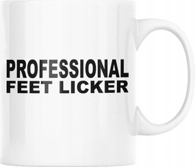 Bögre Professional Feet Licker Vicces Születésnapi Ajándék 330ml Csomagolás