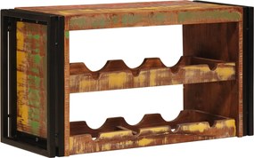 vidaXL Borágas Barna 100 x 45 x 33 cm Szilárd újrahasznosított fa
