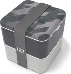 Monbento négyzet alakú grafikus méretű ebéddoboz