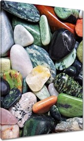 Vászonkép 70x100 Színes kövek