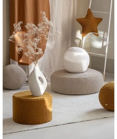 Barna buklé párna gyerek kanapéhoz Star – Wigiwama