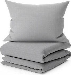 DENYX szürke krepp ágyneműhuzat Ágyneműhuzat mérete: 70 x 90 cm | 140 x 220 cm