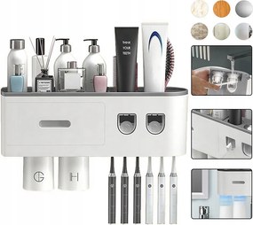 Fali Fogkefe Tartó Automata Fogkrém Adagolóval 5