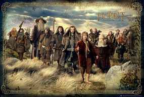 Plakát A hobbit: Váratlan utazás, (91.5 x 61 cm)