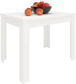 Zeta konyhaasztal, Fehér, 102 x 69 x 75 cm