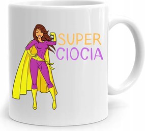 Ajándék Bögre Nagynéniknek Szuper Nagynéni nyomott mintával