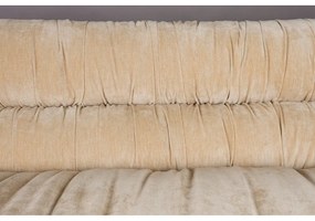 Bézs bársony kanapé 214 cm Douglas – Dutchbone