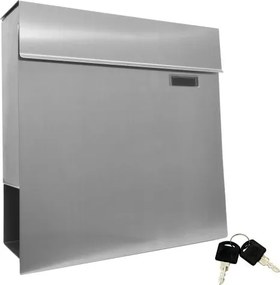 STILISTA Falra szerelhető postaláda rozsdamentes acélból