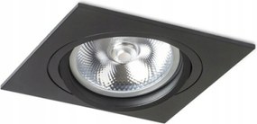 Rendl Pasadena G53 Sq I fekete süllyesztett lámpa 12V G53 50W