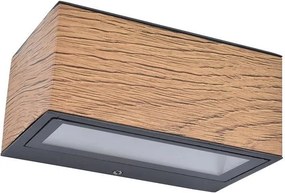 LUTEC 5189135118 GEMINI Modern Kültéri Fali Lámpa Antracit LED IP44
