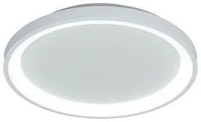 Brilagi - Dimmelhető LED mennyezeti lámpa FALCON SLIM LED/42W/230V átm. 50 cm fehér + távirányító