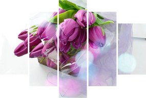 Kép - csokor tulipán (150x105 cm)