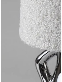 Rabalux 74216 - Asztali lámpa SMURFY 1xE14/40W/230V fényezett króm