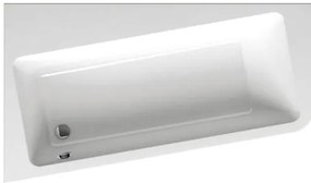 Asszimetrikus kád Ravak 10° 160x95 cm akrilát bal C831000000