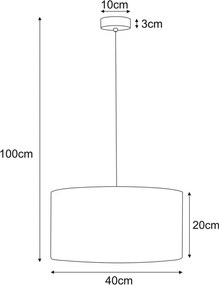 KAJA K-5221 ZIMBO Fekete Színű Függeszték 1xE27 15W IP20