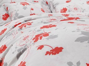ROUGE piros pamut ágyneműhuzat Ágyneműhuzat mérete: 70 x 90 cm | 140 x 200 cm