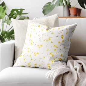 Goldea díszpárnahuzat valencia - nárciszok 40 x 40 cm