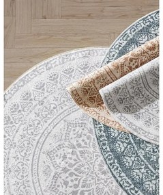 Nappali szőnyeg, 160 cm átmérő, szürke