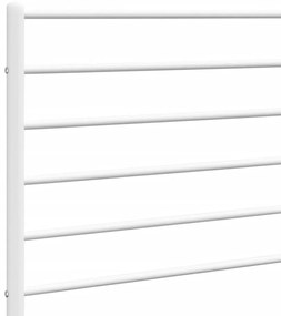 fehér fém fejtámla 120 cm