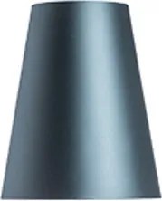 RENDL CONNY 25/30 asztali lámpaernyő Monaco petróleumkék/ezüst PVC max. 23W