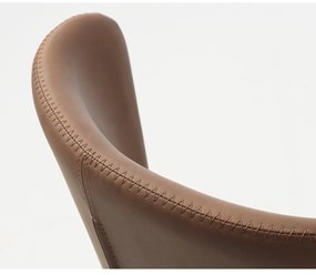 Barna fém étkezőszék szett 2 db-os Teslin – Unique Furniture