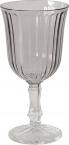 Borospohár 240 ML Sötétszürke Színezett Üveg 16 CM