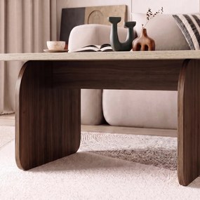Pietra - Travertine, Milano Walnut