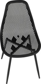 Étkező szék, fekete, TEGRA TYP 2