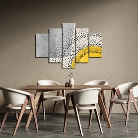 Kép - N⁰3 strand absztrakt festménye (150x105 cm)