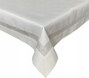 Abrosz Asztalra 130x180 Fehér Dekoratív Téglalap