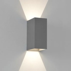 ASTRO LIGHTING 1298001 OSLO Modern Kültéri Fali Lámpa Ezüstre Festett LED IP44