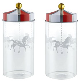 Circus fűszertároló, 2 db., átm. 5,3 cm - Alessi