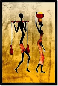 Poszterek keretben 40x60 Afrikaiak