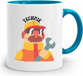 Technikusoknak Kék Ajándék Bögre fényképes nyomtatással