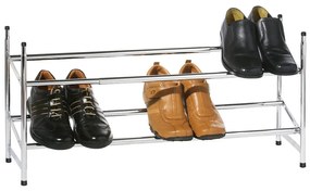 Ezüstszínű fém teleszkópos cipőtartó állvány – Premier Housewares