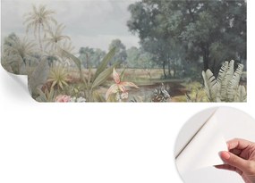 Divatos öntapadós fali tapéta Furnér Egzotikus táj 250x104 cm