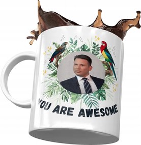 Bögre Sławomir Mentzen XD Corvinus Politikusok Ajándék Nyomtatott Fotóval