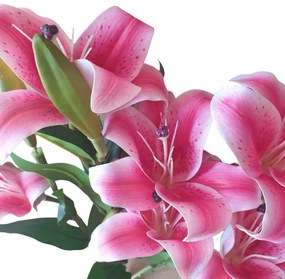 Csongrád mű liliom rózsaszín művirág