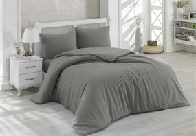 Pamut lepedők Szürke TiaHome - 1x Párna 90x70cm, 1x Paplan 140x200cm